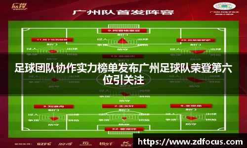 足球团队协作实力榜单发布广州足球队荣登第六位引关注